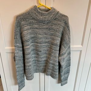 J Crew cowl neck sweater, size L. Excellent condition!
